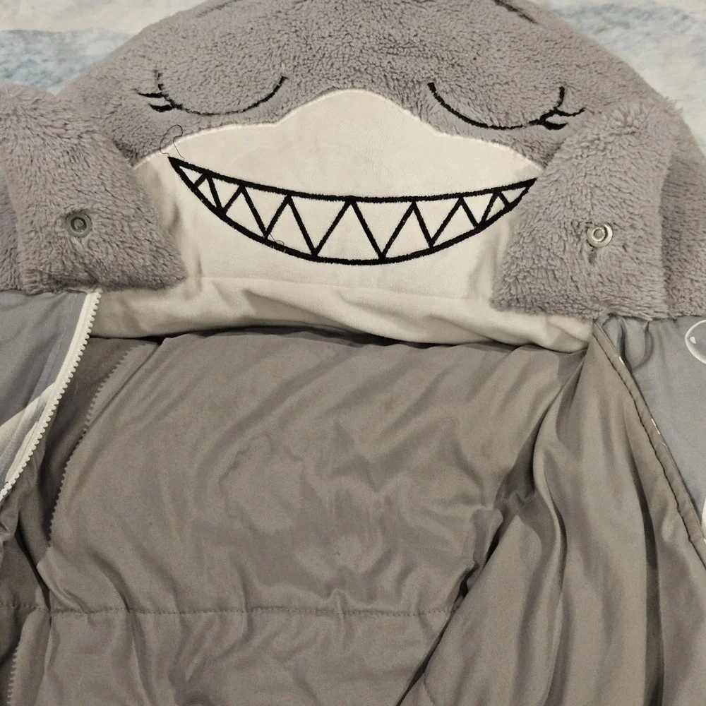 Happy Nappers Unicorn & Shark Sleeping Bag Plush Pillow Kids Nap Mat Bundle READ